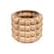 Hello Honey® 6" Tan Round Stoneware Planter with Raised Dots